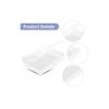 Prasacco 3 Pieces Clear Playing Card Boxes, Plastic Storage Box Holder, Card Deck Case, Empty Playing Cards Storage Organizer for Bank Cards, Business