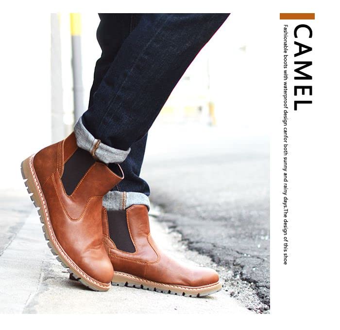 Liberto Edwin Side Gore Rain Waterproof Work Snow Chukka Mountain Cold Waterproof Leather Size Men's Boots, Boots, Boots, Boots, Boots, Boots,