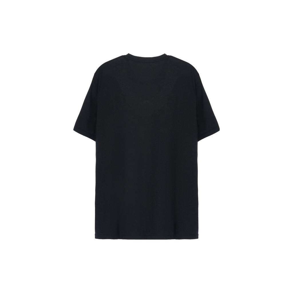 Polo Ralph Lauren Ss22 Solid Color Logo Embroidered Crew Neck Short Sleeve T-Shirt Men Tops Black 714844756-001