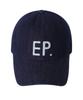 Ipidibellob Ep Applique Denim Washed Ball Cap Deep Indigo