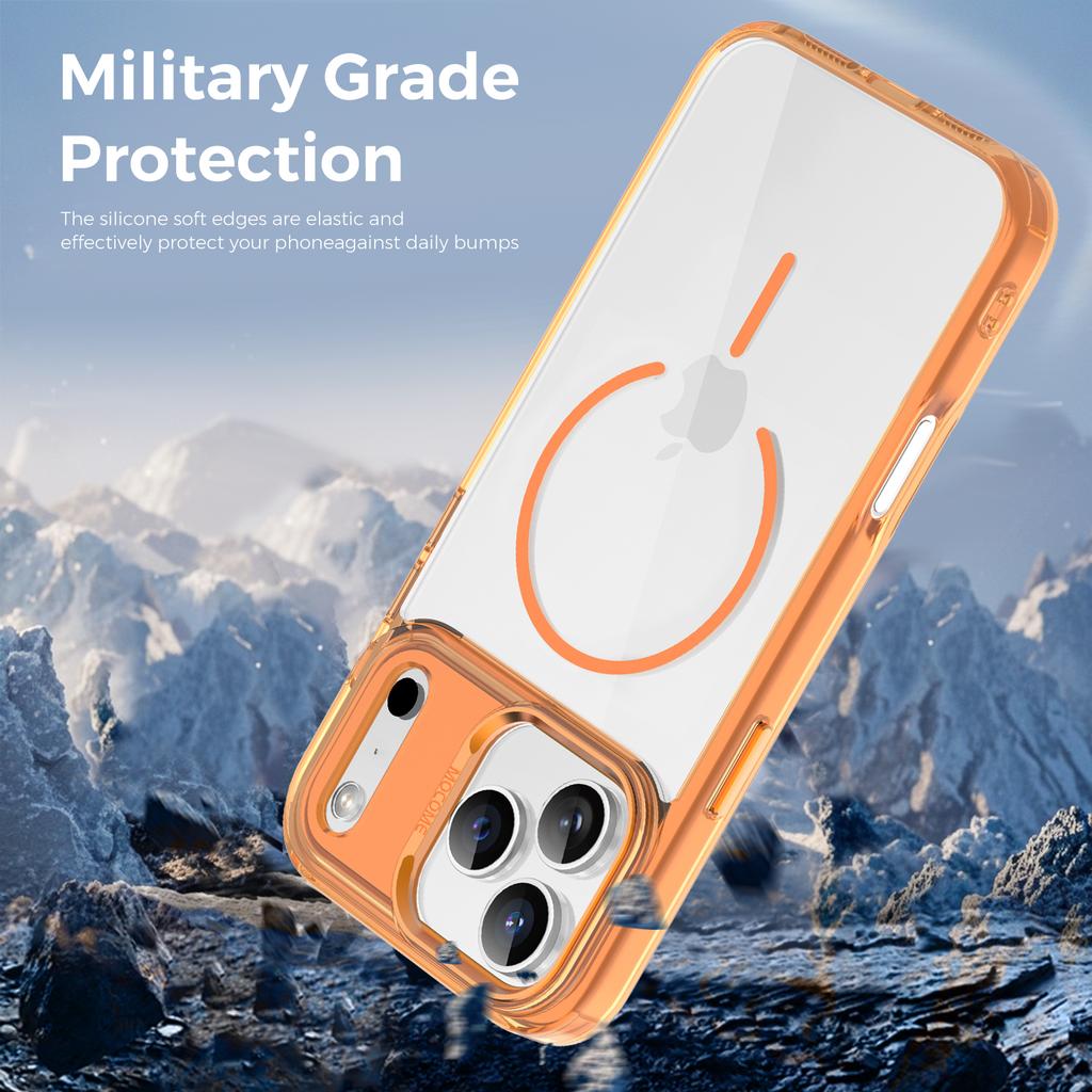 Neue Farbe Transparent Stoßfest Für Magsafe Handyhülle Für iPhone 17 17Pro 17 Air 17 Pro Max Magnetische Kabellose Ladehülle