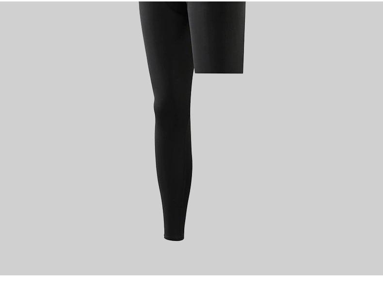 Basketbalové legíny na jednu nohu: Legíny s deväťbodovým, päťbodovým základným dizajnom pre šport a fitness