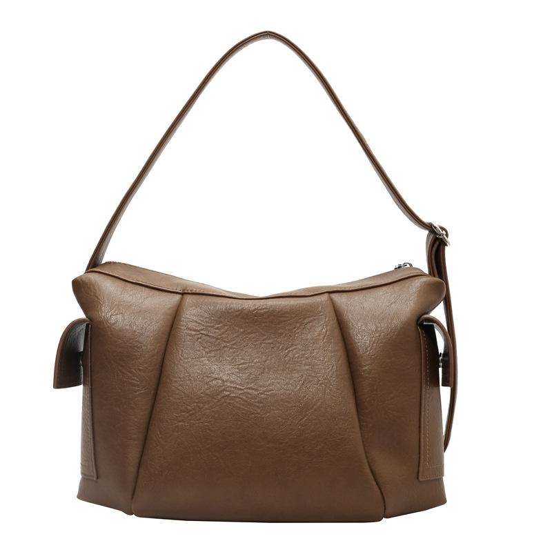 Fashion Splicing Simple Women's Messenger Bag Fashion Casual Shoulder Bag Large Capacity Storage Versatile Tote Bag