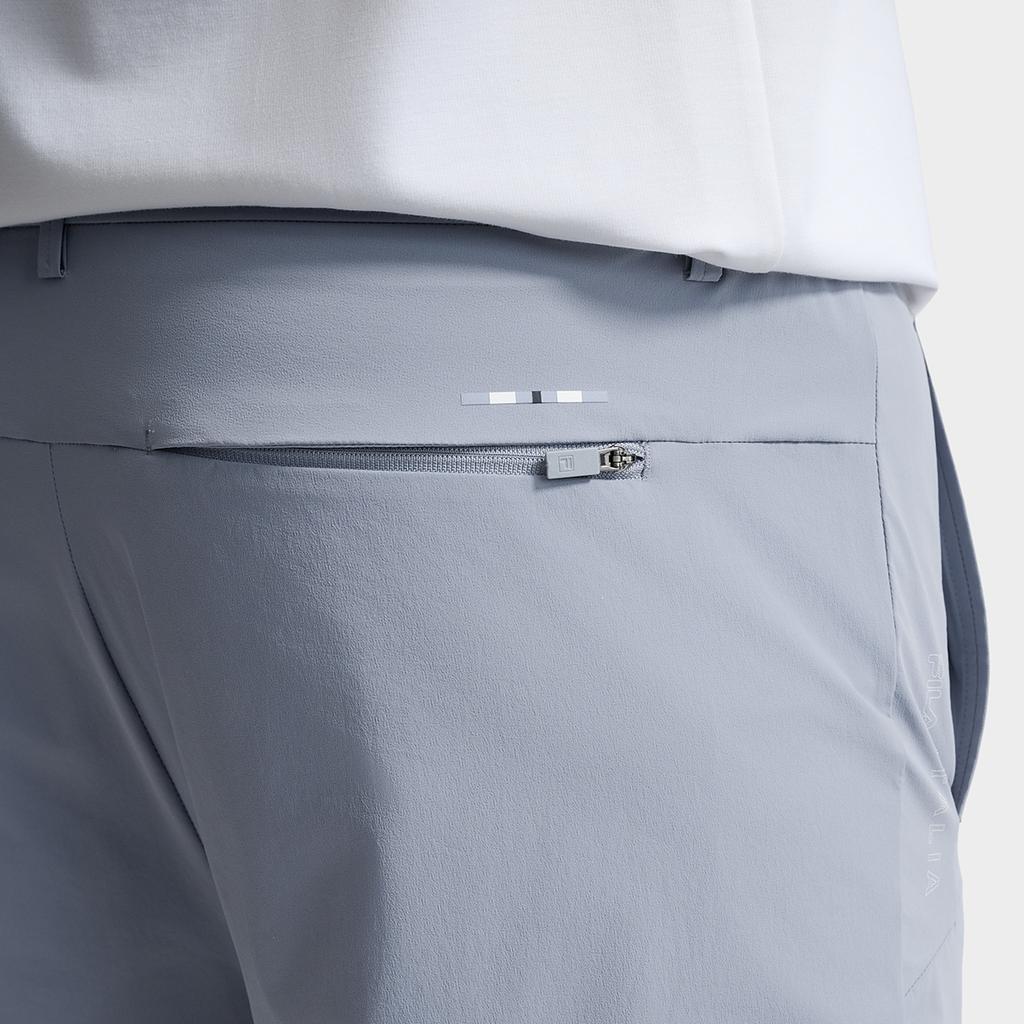 Fila Classic Casual Versatile Soft Breathable Stretch Minimalist Straight Leg Knit Sports Pants Men Bottoms White F11M533801F-BU