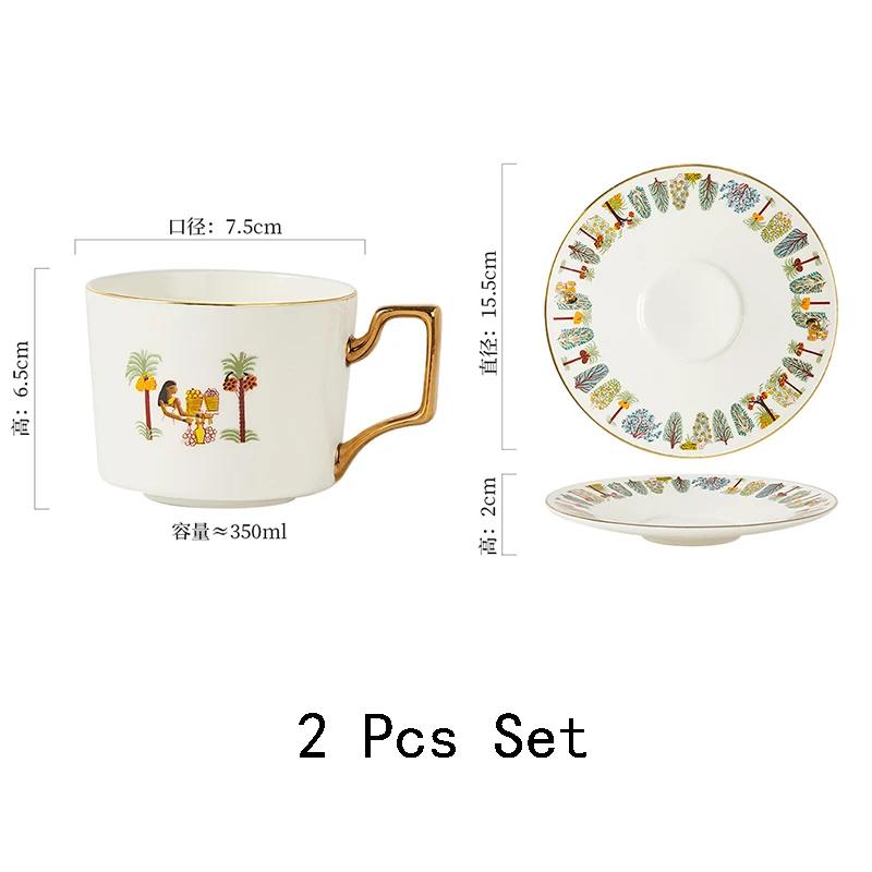 

Легкие роскошные уникальные керамические тарелки для ресторанов высокого класса Тарелка для стейков Послеобеденный чай Десерты Кофейные чашки Домашняя суповая тарелка Столовая посуда