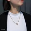 JewelVOX Necklace for Surgical Stainless Ball for Adults [JewelVOX] Women, Steel, Heart, Hypoallergenic, Chain, (Silver)