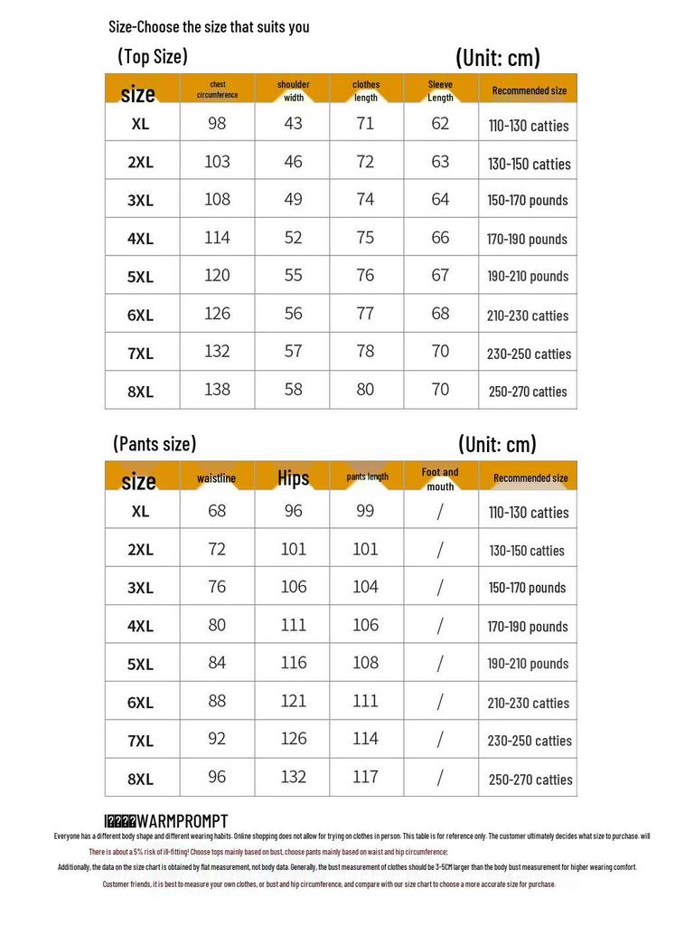 Men's Plus Size Fleece Lined Thermal Underwear Set