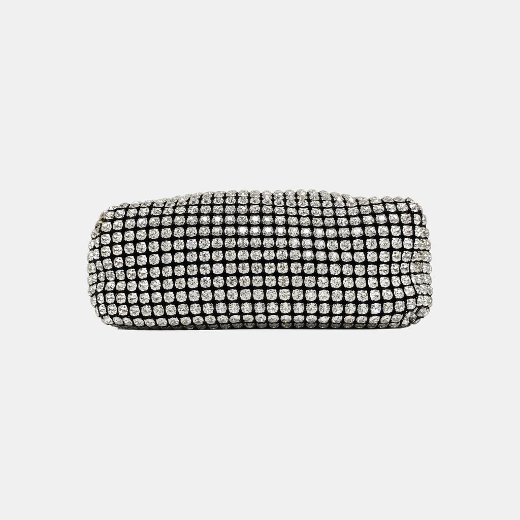 [Pre-Owned] Chain Mesh Zipper Clutch Bag Medium - Excellent #1575TN2