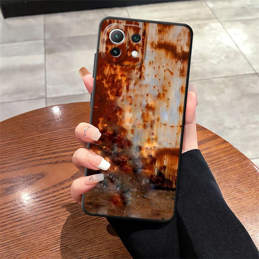 

Чехол с ржавыми пятнами для Xiaomi Mi 13 9T 9 11T 14 Pro 10 11 13 Lite 10T CC9Pro Xiaomi Mi 11 Lite 5G