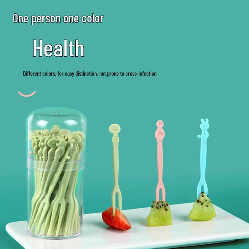 Disposable Plastic Fruit & Dessert Forks