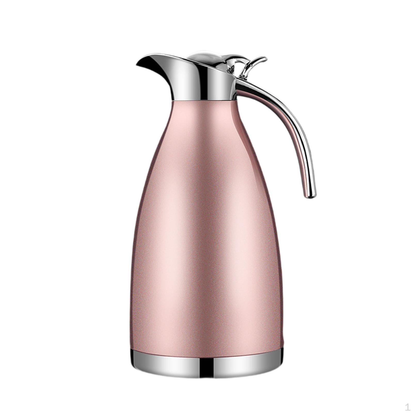 2L Insulated Coffee Pitcher with Sealed Lid for Tea And Water