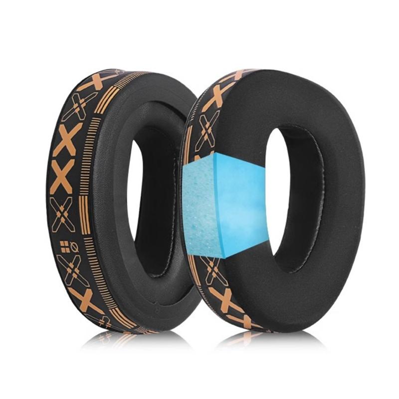 

Replacement Breathable Ear Cushions for GSP300 301 302 303 350 370 Headphone Soft and Breathable Foam Earpads