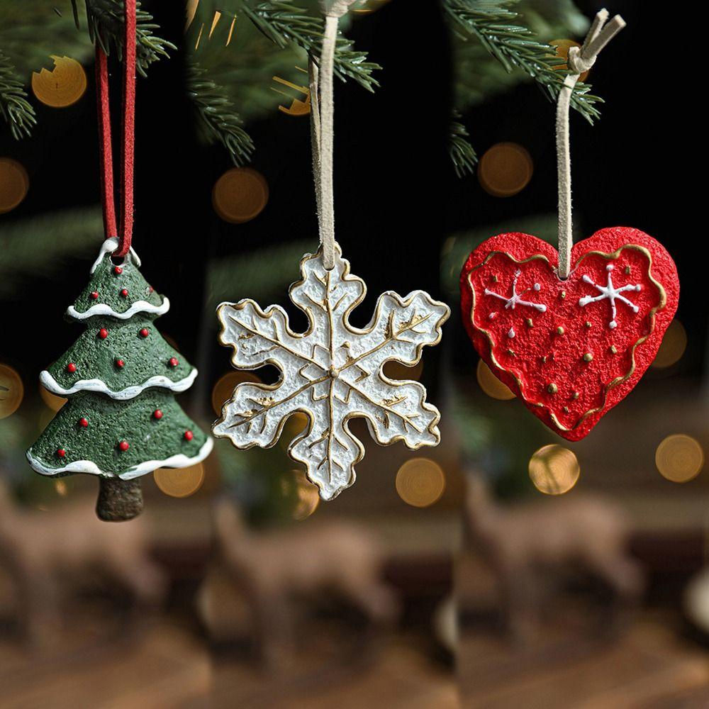 DIY Horse Pendant Ornament Resin Party Decoration Crafts  Merry Christmas Party