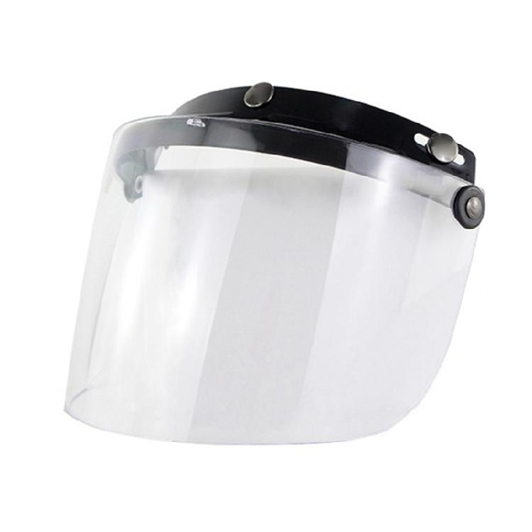 3-Snap visors Len Shield for Motorbike Helmet Flip Up Down Open Face Anti Glaring