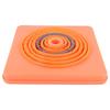 17.72in Traffic Cone Reflective Portable Bright Orange Multipurpose Foldable Road Cone for Garage