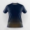 Mens quick drying T-shirt Women's badminton uniforms fitness running training clothes Breathable printed T-shirt Boys Sportswear