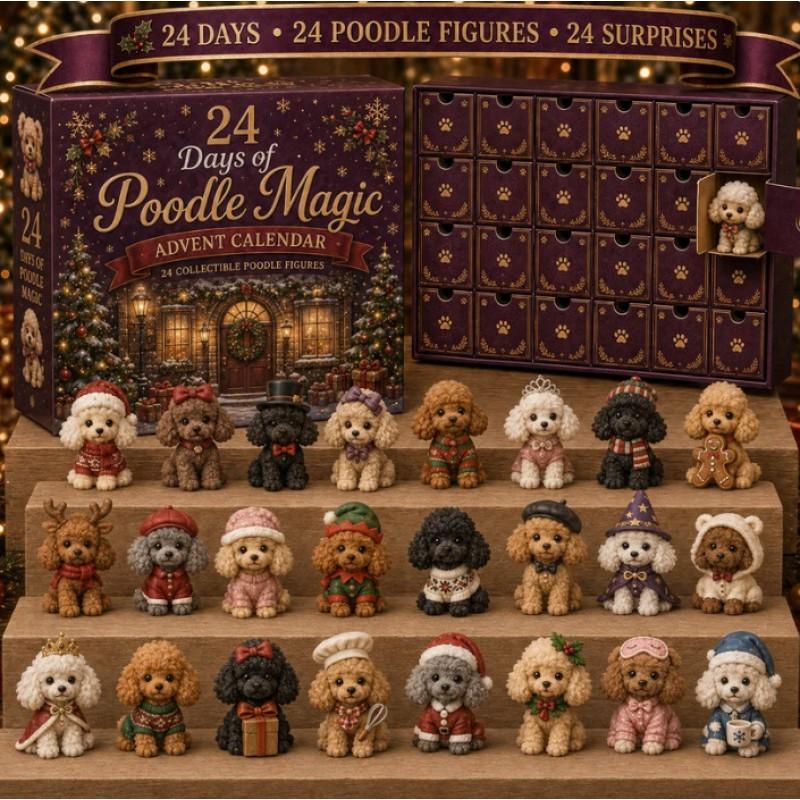 2026 Magic Animal Advent Calendar Acrylic Blind Box Collectible Ornament Christmas Gift