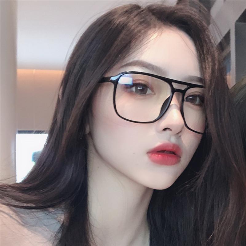 New Unisex Square Myopia Glasses for Men Women Pc Frame Glasses Plain Glasses Nearsighted Eyewear Glasses -1.0 -2.5 -1.5