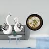Swan Figurines And Ornate Resin Photo Frame for Room Bedroom Decor Centerpiece Housewarming Gift
