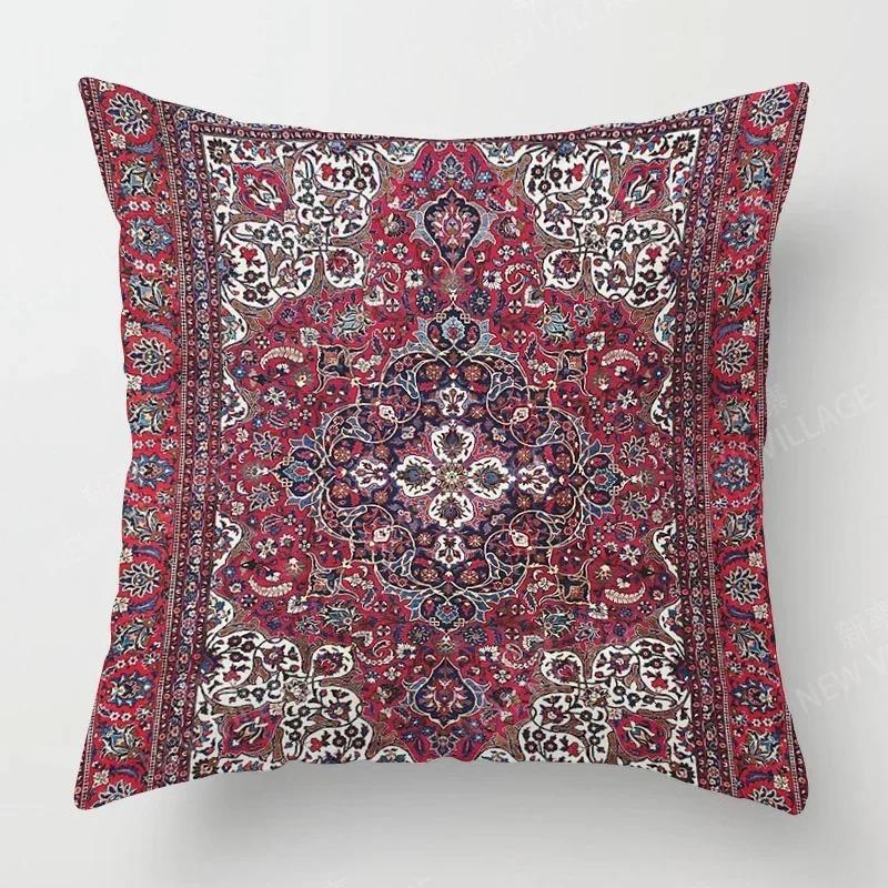 Home Decor Exotic Patterned Decorative Cushion Covers Pattern Cushion Cover Suitable for Sofa Bedroom Car Pillow Cover