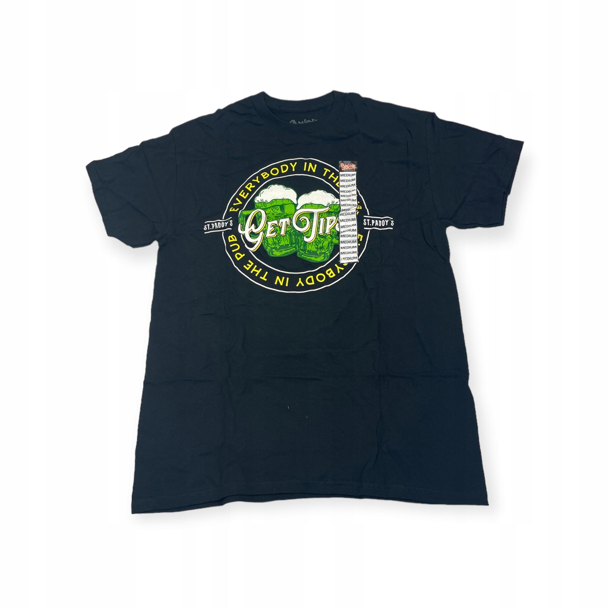 

Koszulka T-shirt męski okrągły dekolt SPENCER S NADRUK M