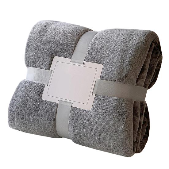 Nap Blanket, Lightweight Foldable Milk Velvet Warm Blanket, Soft Double-Sided Solid Color Warm Shawl Wrap, for Office And Travel