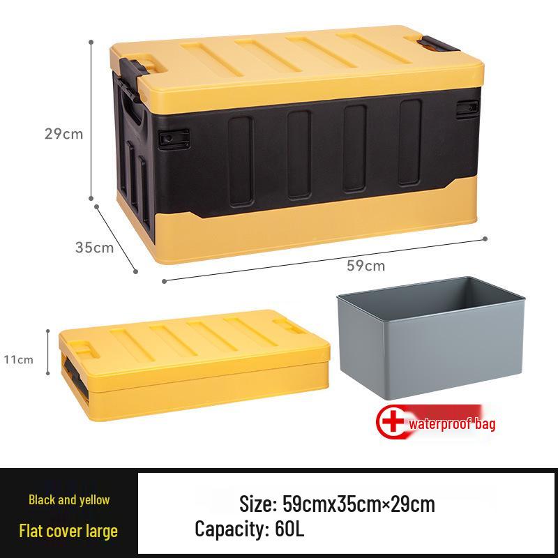 Organizator pliabil pentru depozitare camping portbagaj auto