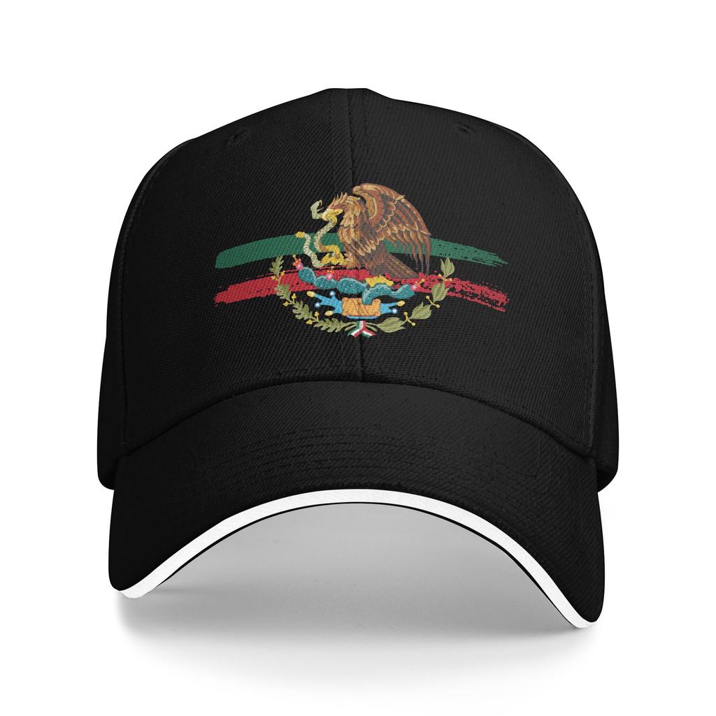 Custom Mexican Proud Mexico Flag Baseball Cap Hip Hop Unisex WoUnisexs Adjustable  Dad Hat Autumn Snapback Hats
