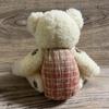 [USED] Joyful Mate Checkered Teddy Bear Plush Toy 80's TAKENOKO Bear Retro