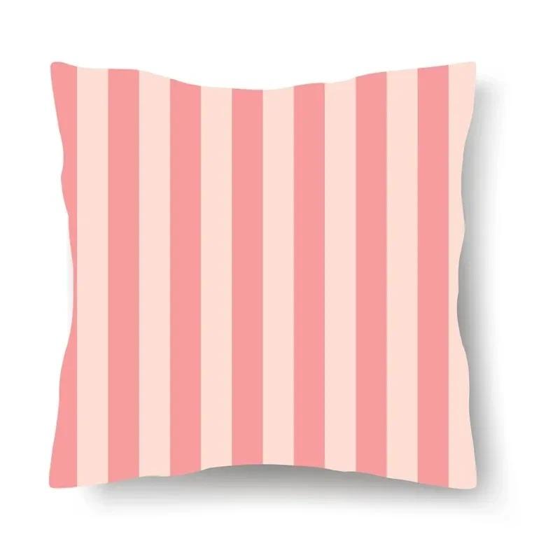 Simple Pattern Decorative Pillowcase Car Sofa Square Cushion Pillowcase