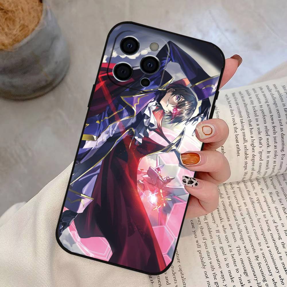 Anime CODE GEASS Lelouch Rebellion Phone Case Silicone Soft For IPhone 17 16 15 14 13 12 11 X XR Plus Pro Max Plus