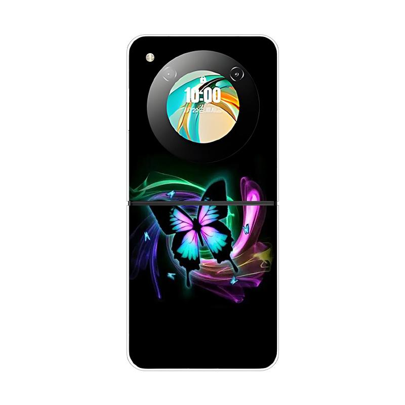 For ZTE Nubia Flip Flip2 Telefoncover Beskyttende Hård PC Skal Stilfuldt Dyremønster Gennemsigtigt Cover Til ZTE Libero Flip Covers