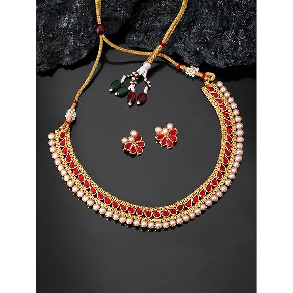 Traditional Ethinc Necklace & Jewelry Set Gift for Women