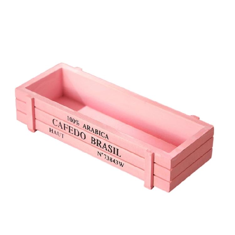 Retro Boxes Crates Tools Sundries Storage Case Multifunction Wooden Holder for Indoor Plant Flower Retro Planter