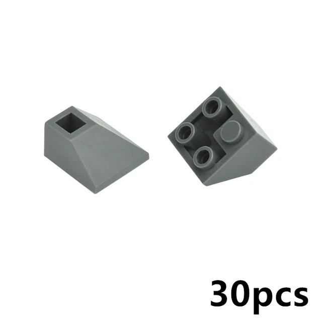 Sklon obrácený 2x1x3 Stavebnice Kompatibilní 2449 Technické díly DIY Sestavovací částice Skloněná plocha Obrácené cihličky MOC Hračky