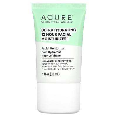 Ultra Hydrating 12-Hour Facial Moisturizer, 1 Fl Oz (30 Ml)