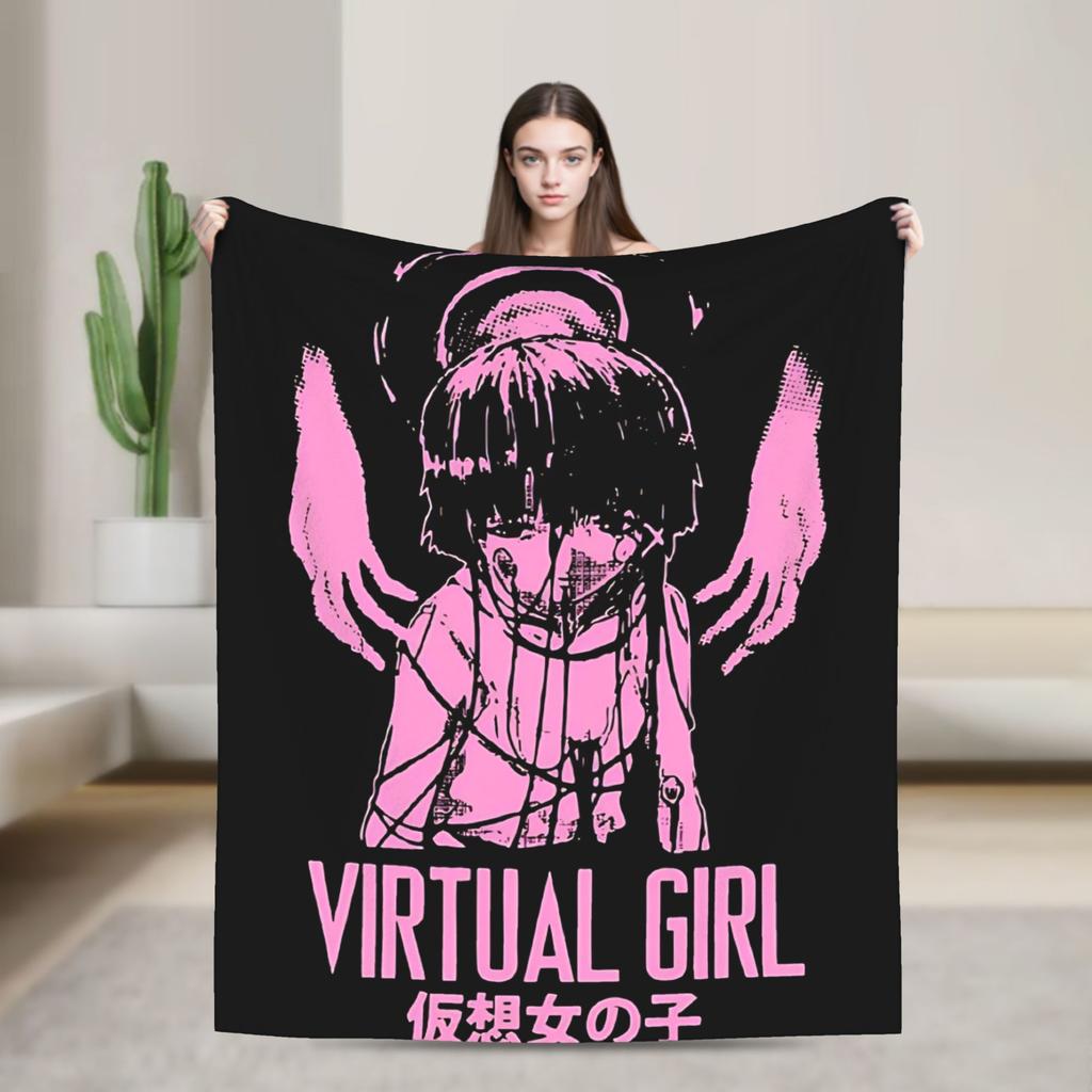 Sewerslvt Drowning In The Sewer Blanket Warm Soft Funny Plush Bedding Throws For Couch Bed Camping Flannel Bedspread Bed Cover