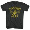 Muhammad Ali Cassius Clay Black Heather Adult T-Shirt