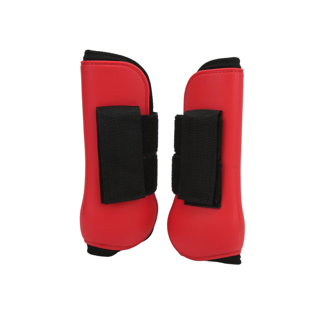 4 Pcs Horse Tendon Boots Set Soft Anti Slip Cushioning PU Tendon Guard Boots for Horses