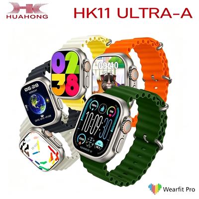 2024 Nuovo HK11 ULTRA-A Schermo Amoled Smartwatch Album Musicale Locale NFC Smartwatch TWS per Uomini e Donne
