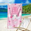 Proof Beach Towel with a Sanrio My Melody2 Pattern - Soft,absorbent,quick-drying,machine Washable - Perfect for Swimming,camping,bathing
