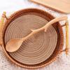 Natural Wood Flatware Tableware Mixing Kitchen Utensil Wooden Spoon Soup Spoon Stirring Spoon