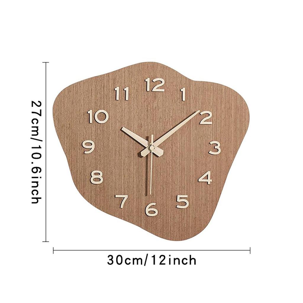 Wall Clock Asymmetrical Clock Silent Home Decoration Interior Minimalist Design