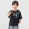 Boys' Breathable Pure Cotton Short Sleeve T-Shirt