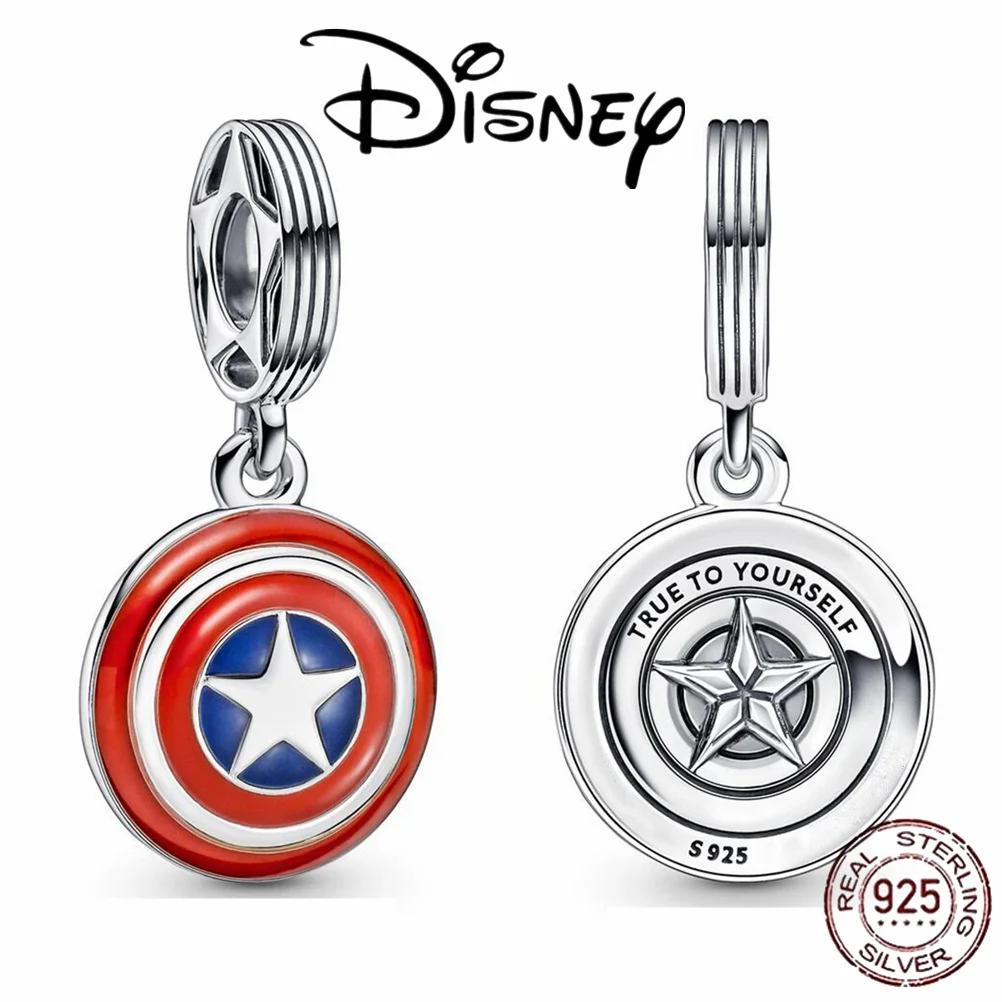 Le popolari perline ciondolo della serie 925 in argento Disney/Marvel sono perfette per creare braccialetti originali fai-da-te! Ideale come s