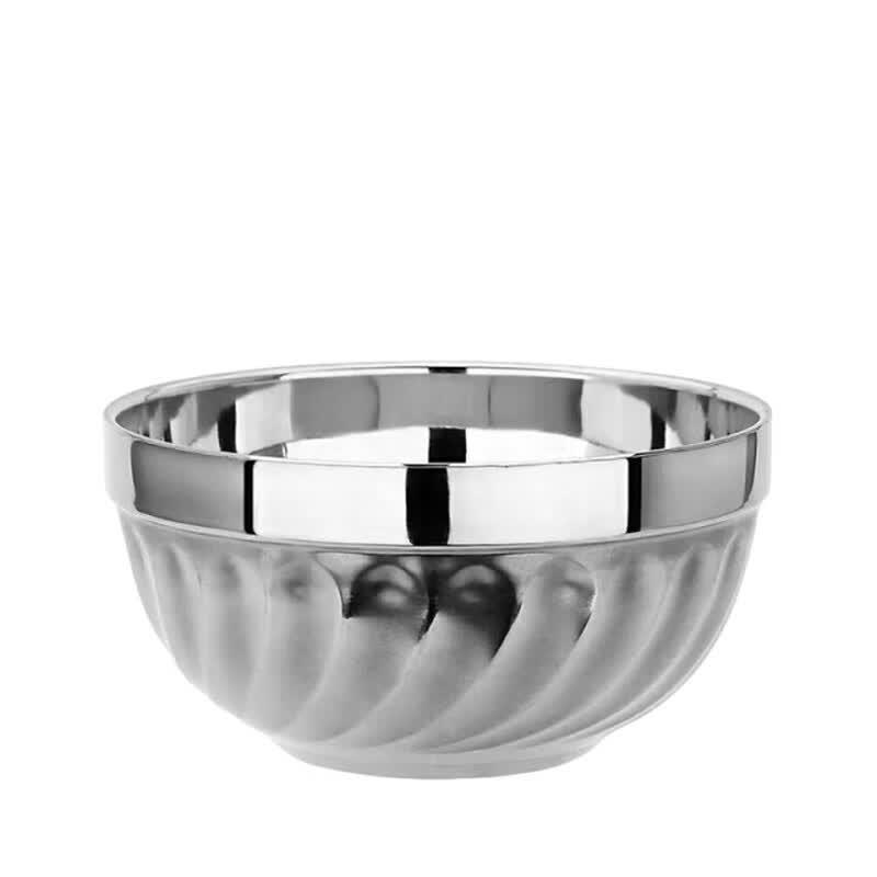 LIJIA KITCHENWARE Double-Layer Stainless Steel Bowls