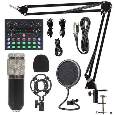 Junshi K-Song Mikrofon mit Soundkarten-Set