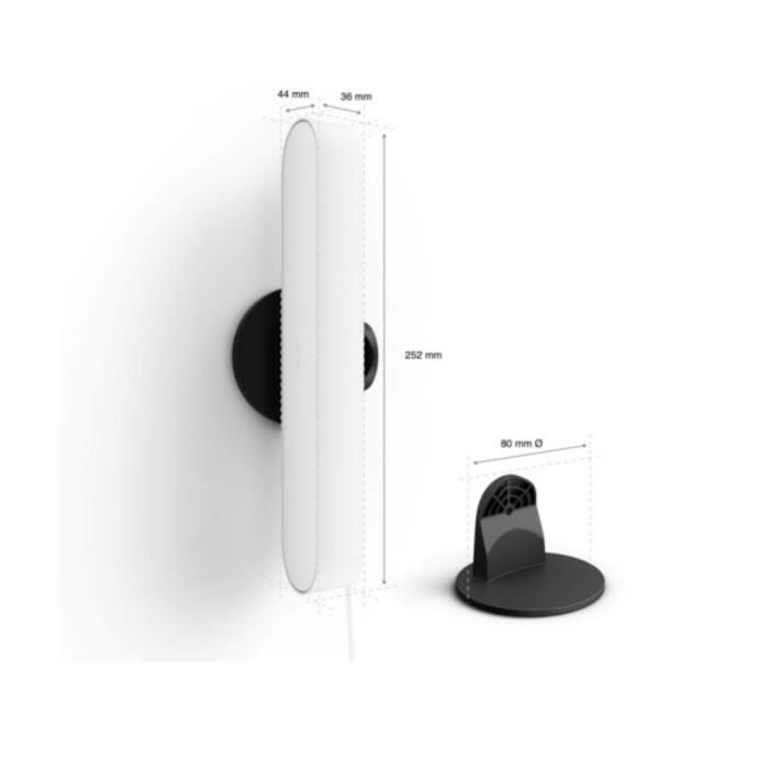 Philips Hue Play Pack X2 - Blanc - LED Compatible Bluetooth - Lumière Connectée