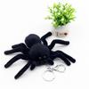 Toys Spider Brooch Black Realistic Spider Plush Toys Creative Spider Keychain
