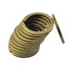 12Pcs Flat Split Rings s Keychains Keys Holder